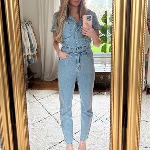 Denim jumpsuit